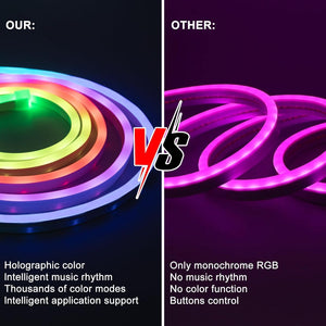 🌈✨ USB RGB Neon LED Strip Light 5m – Smart App & Remote Controlled ✨🌈